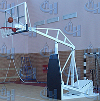 Стойка баскетбольная мобильная складная вынос 2,25 м