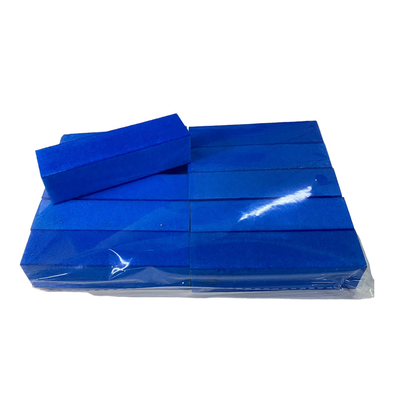 Бафи для нігтів 180 грит 10 шт сині