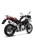 Глушник LeoVince LV One Evo [Slip-On, Stainless Steel] для BMW F 850 GS / Adventure, F 750 GS [18-21], фото 3