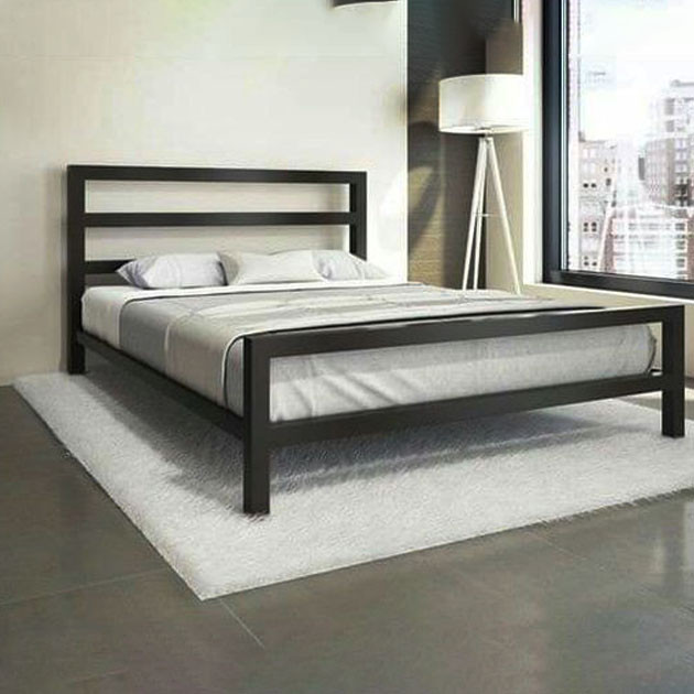 Ліжко GoodsMetall з металу в стилі ЛОФТ КП100 - фото 1 - id-p1914060300