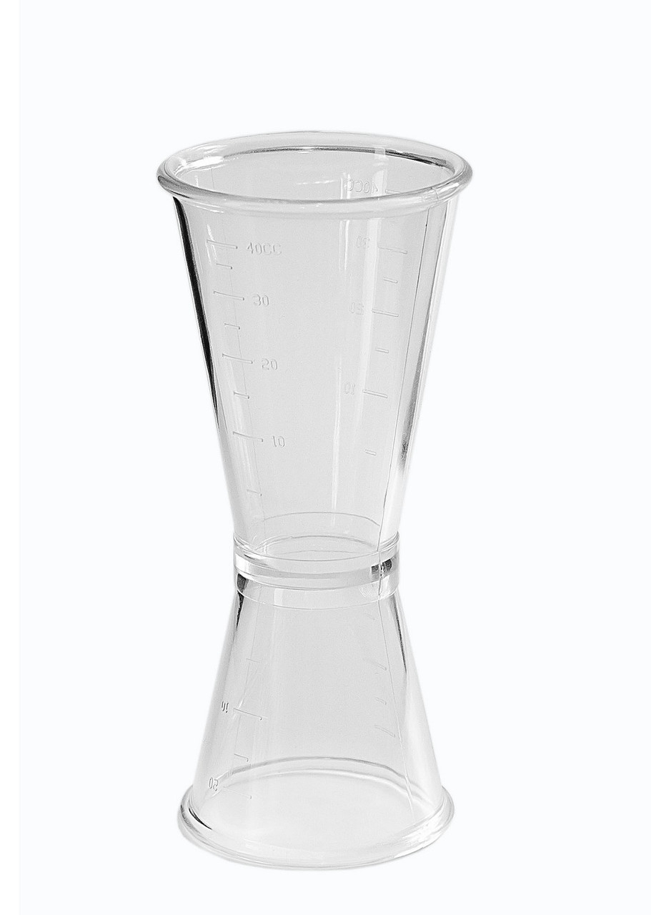 Джиггер полікарбонат 20/40 мл професійні барні аксесуари та обладнання