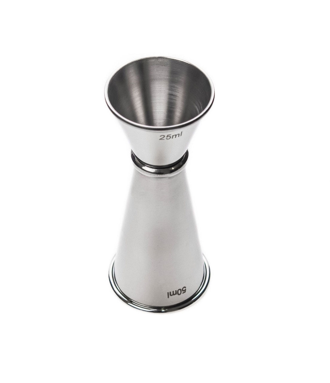 Джиггер барний 25/50 мл Джиггери з нержавіючої Мірний джигер Джиггер для кави Барний мірний стакан Джиггер