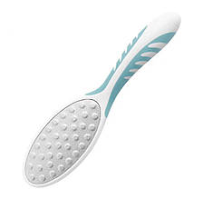 Двостороння лазерна пилка овальної форми (нержавіюча) - для педикюру - 187. Блакитний