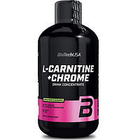 ЖиросжигателиBiotechUSA L-Carnitine 35.000 mg + Chrome, (500 мл)