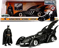 Машина металлическая Jada Бэтмен навсегда (1995) Бэтмобиль + фигурка Бэтмена 1:24 (253215003)