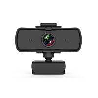 Веб-камера + штатив-тренога UTM Webcam SJ-PC06 2560х1440 Black D15P3-2023