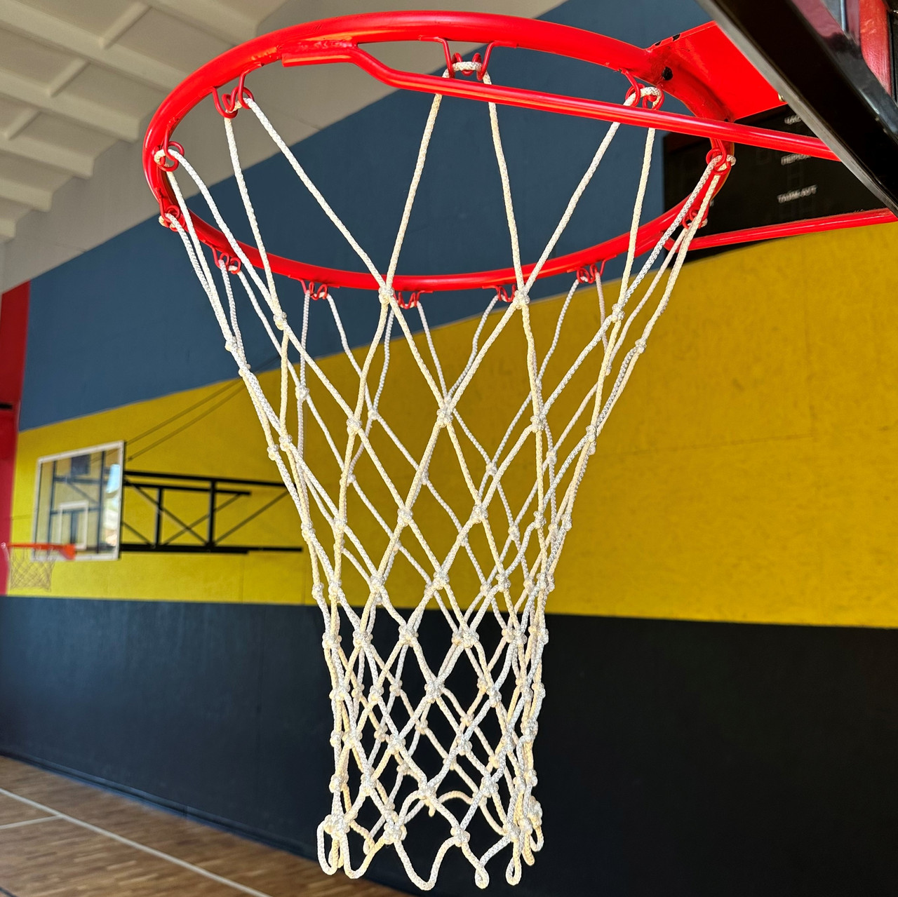 Сітка професійна баскетбольна 2 шт. Basketball Net 5 мм біла (SS00314)