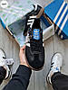 Чоловічі Кросівки Adidas Samba Black White / Адидас Самба Чорні з Білим, фото 8