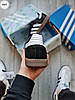 Чоловічі Кросівки Adidas Samba Black White / Адидас Самба Чорні з Білим, фото 7