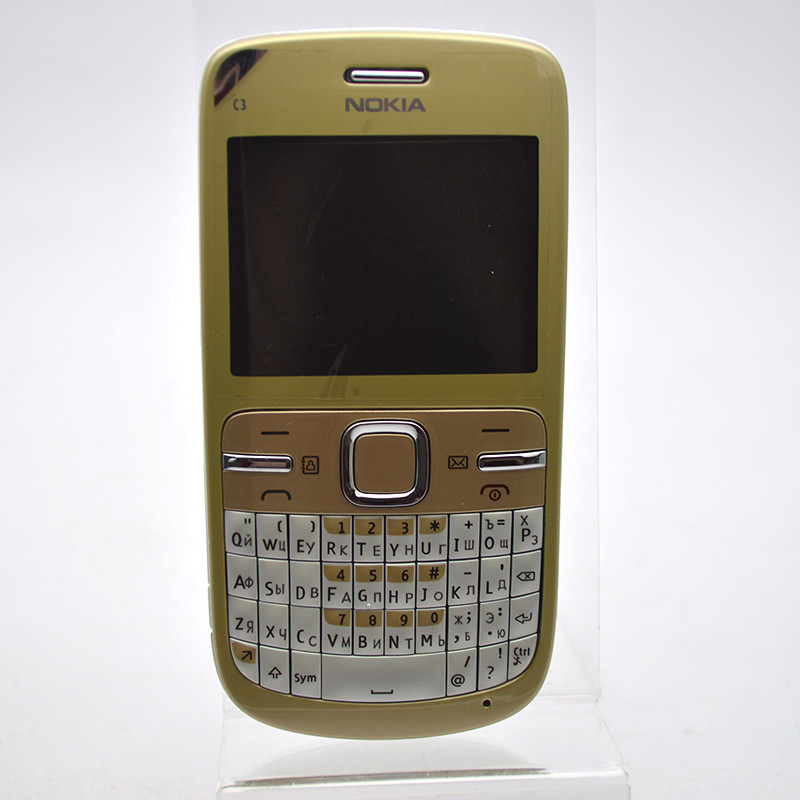 Корпус Nokia C3-00 Gold-White HC, фото 1