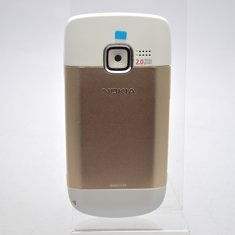 Корпус Nokia C3-00 Gold-White HC, фото 2