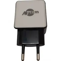 Адаптер живлення для телефона Atcom DT-T01 (220В/2*USB OUTPT:DC 5V=2.1 A MAX)