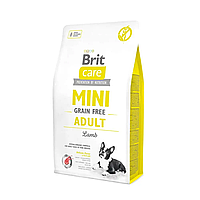 Сухой корм для собак Brit Care Mini GF Adult 2 кг ягненок