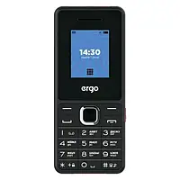 Кнопочный телефон Ergo E181 Dual Sim Black