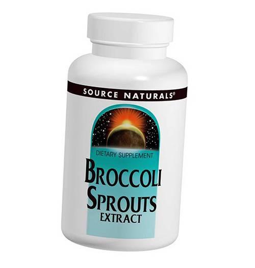 Купить Экстракт Брокколи Broccoli Sprouts Extract Source Naturals