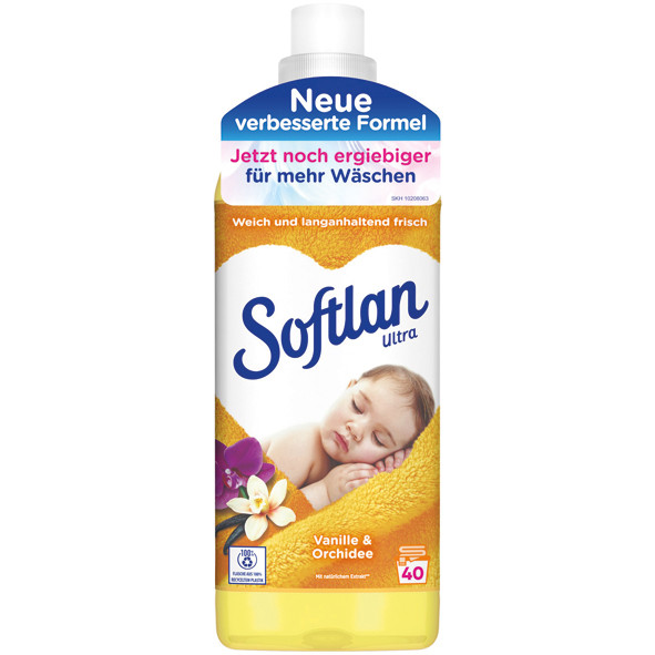Ополіскувач для білизни SoftLine Ultra Vanille+Orchidee 1л (8718951514508)