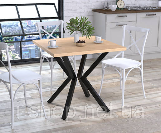 Стіл обідній Кубра Loft Design Дуб Борас, фото 1