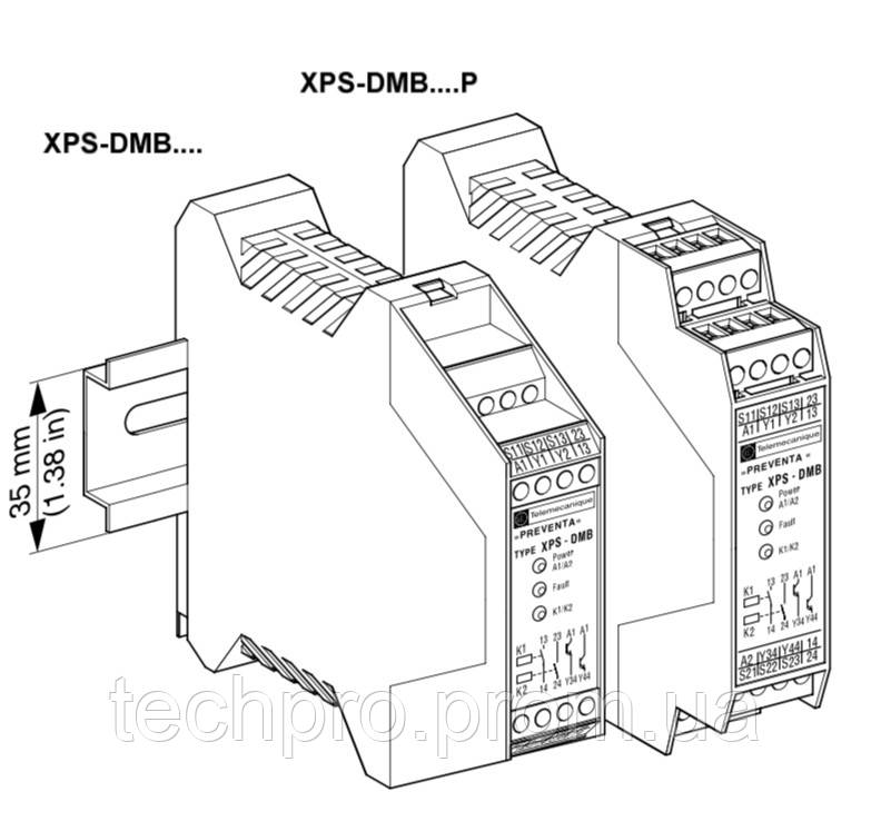 Модуль безопасности Реле XPSDMB1132 Schneider Electric - фото 5 - id-p1913959415