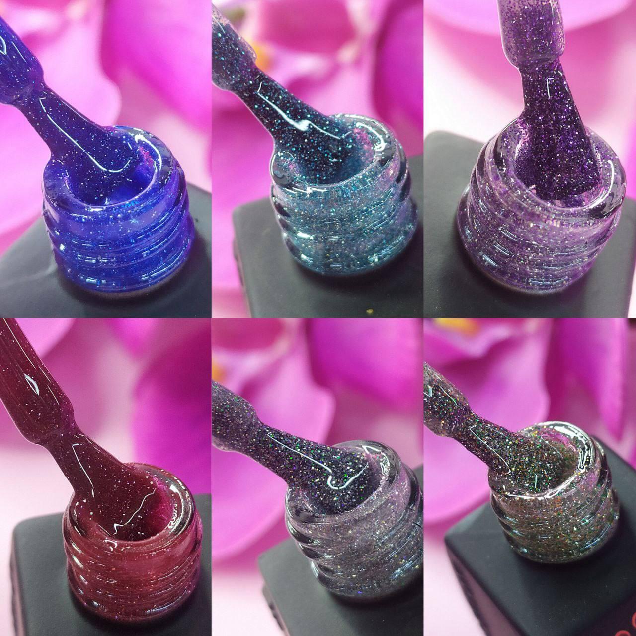 Світловідбивний гель-лак Global Fashion, фото 1