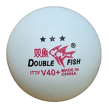 М'ячі для настільного тенісу Double Fish 3 star, упаковка 6 шт., фото 4