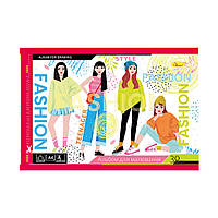 Альбом для рисования Апельсин АП-0304, 20 листов Fashion, World-of-Toys