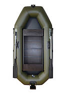 Надувная лодка Omega 250LSPT(PS) (поворот. Уключ.,слань коврик, привал. брус, подвиж.сид., навес. транец)