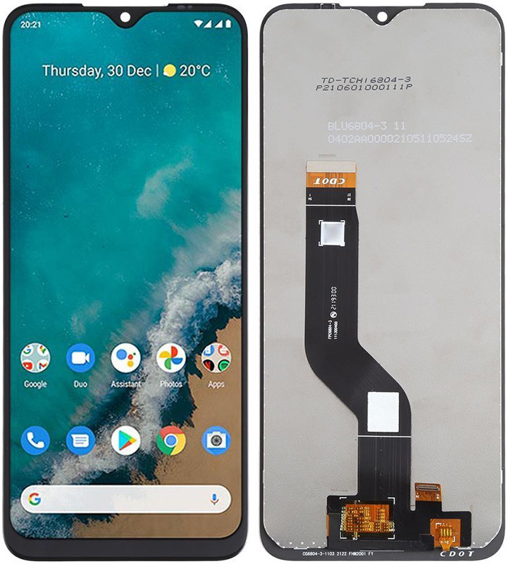 Дисплей + сенсор для Nokia G50 (TA-1358, TA-1390, TA-1370, TA-1367, TA-1361) Black