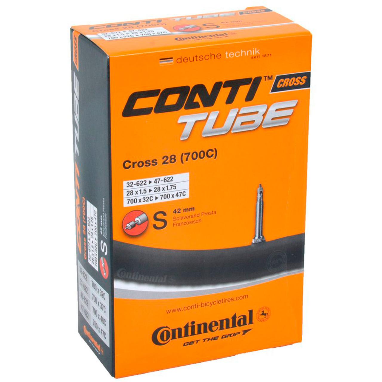 Камера Continental Cross 28", 32-622 - 47-622, S42, 160 г (AS)