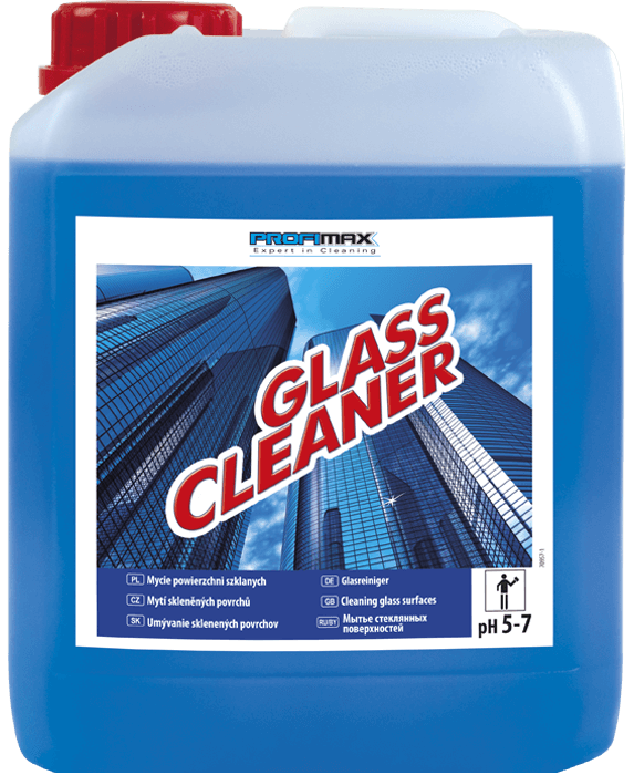 Професійний засіб для очищення скла та глянсових поверхонь Lakma Glass Cleaner, 5 л