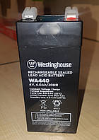 Аккумулятор Westinghouse WA440N-T1 AGM 4V4,0Ah (48х48х108)