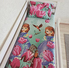 Дитяча полуторна постільна білизна Принцеса Софія, фото 4
