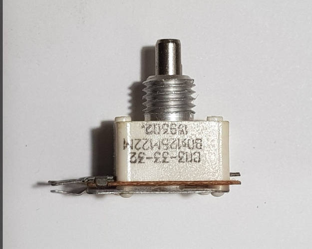 РЕЗИСТОР СП3-33-32 220 кОм СП3-33 СП 3 33 32 220 кОм, цена: 120 ...