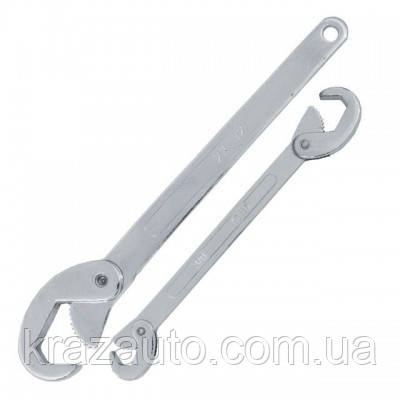 Набір трубних накидних ключів 9-32 мм INTERTOOL XT-3002, фото 1