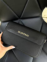 Сумка женская Valentino Alexia Black Bag 028 Компактная Черная Премиум Эко-кожа