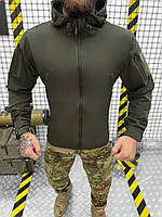 Тактическая куртка ветровка Military олива Мужская легкая ветровка с дышащей подкладкой