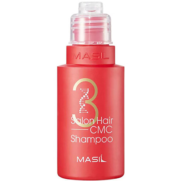 Відновлюючий шампунь з амінокислотами в флаконі Masil 3 Salon Hair CMC Shampoo 50 мл, фото 1
