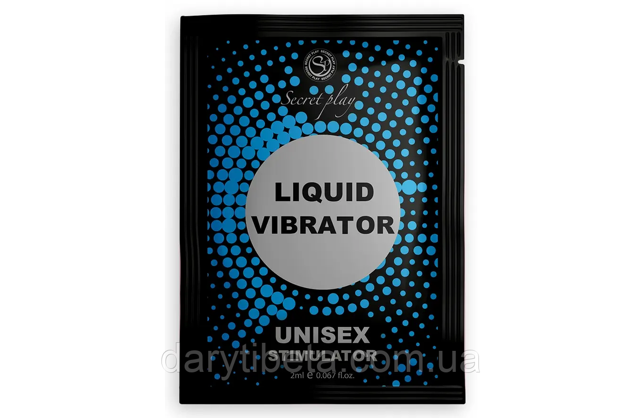 Стимулювальний гель Secret Play - UNISEX Liquid Vibrator sachet, 2 ml, Іспанія