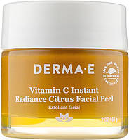 Освітлювальний пілінг для обличчя цитрусовий Derma E Vitamin C Instant Radiance Citrus Facial Peel (864217-2)