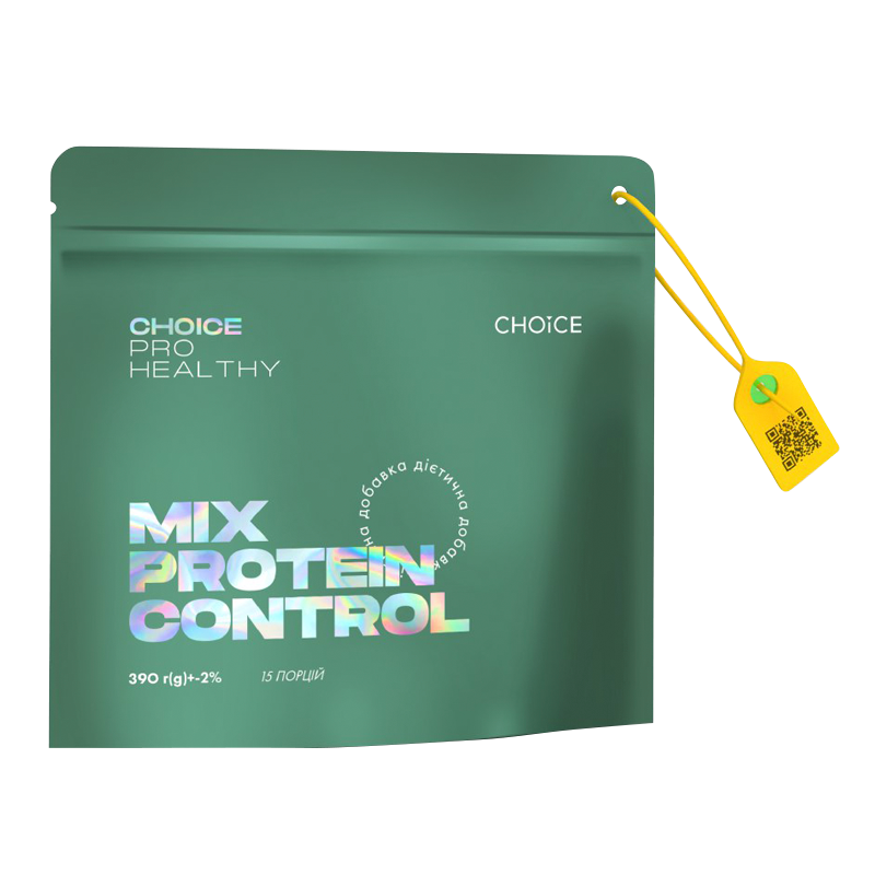 Протеїновий коктейль MIX PROTEIN CONTROL, Choice, 390 г