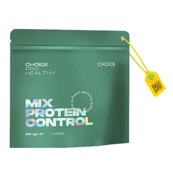 Протеїновий коктейль MIX PROTEIN CONTROL, Choice, 390 г