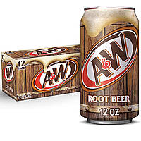 Блок газованої води A&W Root Beer 12х355 ml