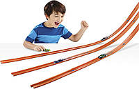 Автотрек Hot Wheels Track Builder Car and Mega Track Pack 87 компонентів