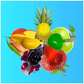 Рідкі фруктові желе з Тік Ток Funtasty Squeezable Fruit Jelly Candy 1 шт
