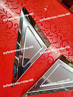 Накладки возле зеркал Volkswagen Crafter *2006-2017 Фольксваген Крафтер комплект 2шт нержавейка Турция