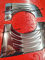 Обводка заднего логотипа Volkswagen Crafter *2006-2017 Фольксваген Крафтер премиум нержавейка Турция