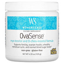 Комплекс для жінок Natural Factors, Womensense "PCOSense" для здоров'я яєчників (129 г)