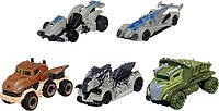 Набор машинок Jurassic World Toys Dominion Toy Character Cars 5-Pack in Scale 1:64: Beta