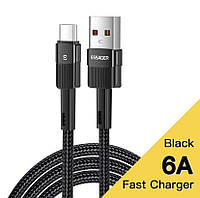 Кабель зарядный Essager USB - Type-C (быстрая зарядка юсб на тайп с) 66W 6A 1метр