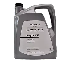 Оригінальна моторна олива VAG Longlife IV 0w20 5л