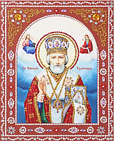 Алмазная вышивка Икона Святой Николай Чудотворец религия бог частичная выкладка мозаика 5d наборы 27x31 см